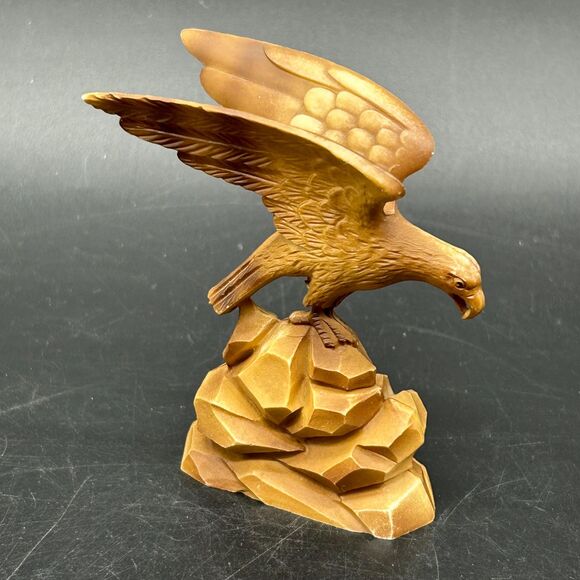 Eagle Figurine Germany Plastic 3” - Picture 2 of 7